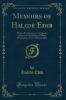 Memoirs of Halide Edib: With a Frontispiece in Color by Alexandre Pankoff and Many Illustrations From Photographs (Classic Reprint)