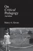 On Critical Pedagogy