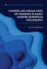 Chinese and Indian Ways of Thinking in Early Modern European Philosophy