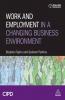 Work and Employment in a Changing Business Environment