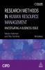 Research Methods in Human Resource Management