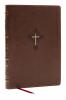 RSV2CE THINLINE LARGE PRINT CATHOLIC BIBLE BROWN LEATHERSO