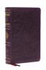 NKJV LARGE PRINT REFERENCE BIBLE PURPLE LEATHERSOFT RED LE