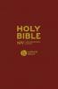 NIV LARGER PRINT BURGUNDY HARDBACK BIBLE