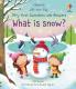 Lift-The-Flap Very First Questions And Answers: What Is Snow