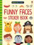 Funny faces sticker book