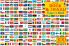 USBORNE BOOK & JIGSAW FLAGS OF THE WORLD