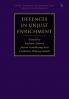 Defences in Unjust Enrichment