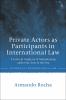 Private Actors as Participants in International Law