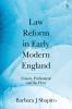 Law Reform in Early Modern England