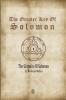 Greater Key of Solomon: Including a Clear and Precise Exposition of King Solomon''s Secret Procedure Its Mysteries and Magic Rites; Original Plates Seals Charms and Talismans (Classic Reprint)