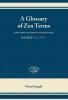 A Glossary of Zen Terms