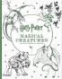 HARRY POTTER MAGICAL CREATURES COLOURING BOOK