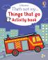TNM THINGS THAT GO ACTIVITY BOOK