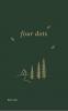 four dots: Keep a close eye out for those dots in sets of four  because that means there are a million more words that could be said  but the poem could not fit anymore....