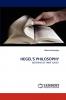 Hegel's Philosophy