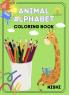 Animal Alphabet Coloring Book