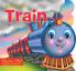 Flying Colours Cut out Board Book  - Train