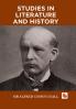 STUDIES IN LITERATURE AND HISTORY