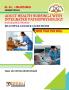ADULT HEALTH NURSING-1 WITH INTEGRATED PATHOPHYSIOLOGY (Including BCLS Module) B.Sc. Nursing: Semester III