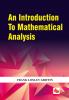 An Introduction To Mathematical Analysis