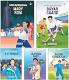 Indian Sportspersons (Illustrated) (Set of 5 books) - Leander Paes Sachin Tendulkar Dhyan Chand P.V.Sindhu and Mary Kom