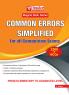 MAGICAL BOOK SERIES COMMON ERRORS SIMPLIFIED