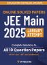 JEE Main 2025 January Attempt Date & Shift Wise Solved Paper PCM by Career Point Kota