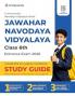 Jawahar Navodaya Vidyalaya (JNV) Class 6 Entrance Exam 2026 | Complete Study Guidebook (English Medium)