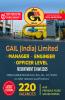 GAIL (India) Ltd - Manager Engineer and Officer Level
