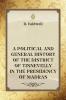 A Political and General History of THE DISTRICT OF TINNEVELLY In the Presidency of Madras