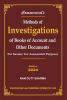 METHODS OF INVESTIGATIONS OF BOOKS OF ACCOUNT AND OTHER DOCUMENTS
