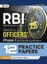 GKP RBI 2025 - Grade B Officers Ph I - 12 Practice Papers| Solved Papers 2024