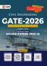 GKP GATE 2026 Civil Engineering | Chapter Wise Solved Papers (2000-2025) & GATE Papers from 2000 to 2025 | 26 Years’ PYQs for Concept Clarity & Exam Success | General Aptitude Engineering Maths & Technical Section | Must Have for GATE Aspirants | With GATEflix Test Series