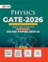 GKP GATE 2026 : Physics - 26 Years' Chapter-wise & Year-wise Solved Papers 2000-2025