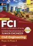 GKP FCI 2025 : Junior Engineer Phase I & II - Civil Engineering (Sections- Verbal Ability Data Interpretation Numerical Ability Reasoning Computer Proficiency General Awareness)