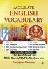 Accurate English Vocabulary: The Best Book For SSC Bank IELTS Spoken etc