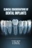CLINICAL CONSIDERATIONS OF DENTAL IMPLANTS