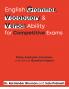 English Grammar Vocabulary and Verbal Ability for Competitive Exams: