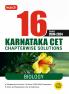 MTG 16 Years Karnataka CET Chapterwise Solutions Biology PYQ Book For 2025 Exam - KCET Previous Year Solved Question Papers | KCET Medical Entrance Exam Books