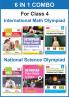 MTG Class-4 (Mathematics & Science) IMO-NSO Olympiad Workbook Prep-Guide & Previous Years Papers (PYQs) with Mock Test Paper - SOF Olympiad Books For 2024-25 Exam (Set of 6 Books)