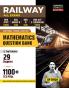 Examcart Railway RRB NTPC RRB JE RRB ALP & Technician and RRC Group D Exam Math Question Bank by DP Singh Sir in English