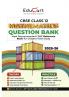 Educart CBSE Class 12 Mathematics Question Bank 2025-26 (Includes Past Years Solved Questions for 2026 Boards)