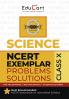 Educart NCERT Exemplar Class 10 Science 2025 Problems Solutions (For 2025-26 Board Exam)