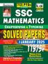 SSC Maths Chapterwise and Typewise Solved Papers Till January 2025 TCS PYQs Covered for CGLCPOCHSLMTSDelhi Police and Constable GD (English Medium) (5263)