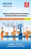 ESE 2026: Standards and Quality Practices in Production Construction Maintenance and Services