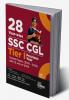 28 Year-wise SSC CGL Tier I Previous Year Solved Papers (2010 - 2024) with 12 sets of 2024 - 6th Edition | Combined Graduate Level | PYQs Question Bank