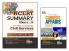 Combo (set of 2 Books) NCERT Summary Class 6 to 12 with Yearly Current Affairs 2025 for Competitive Exams | General Studies/ Knowledge GK | UPSC State PSC CUET SSC Bank PO/ Clerk NDA CDS CAPF