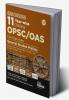 Errorless 11 Year-wise Odisha OPSC/ OAS Civil Services General Studies Prelims Previous Year Solved Paper 1 (2006 - 24) & Paper 2 (2020 - 24) 3rd Edition | PYQs Question Ban