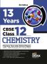 Disha 13 Years CBSE Class 12 Solved Chemistry Previous Year-wise Question Papers (2013 - 2025) | PYQ’s Sample Paper & Concept Notes |CBSE Question Bank Class 12 | 5th Edition